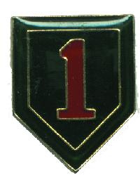pin 1925 1st Infantry